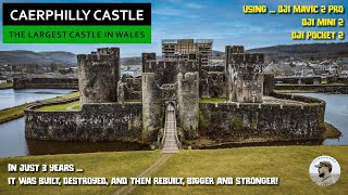 Caerphilly Castle  The Largest in Wales 2nd in Britain [upl. by Eloise]