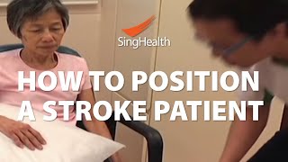 How To Position A Stroke Patient [upl. by Ginger88]