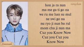 NCT U  Know Now Easy Lyrics [upl. by Llieno909]