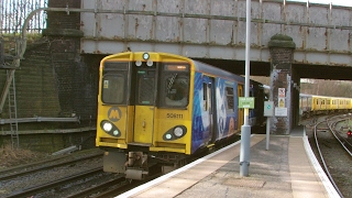 Half an Hour at 216  Birkenhead North Station 1022017  Class 507 508 terminus [upl. by Nelleeus193]