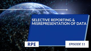 Selective Reporting amp Misrepresentation of Data  Episode 11  Research Ethics [upl. by Chaney528]